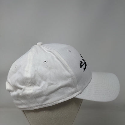 Salt Life Snapback Hat White OSFM Embroidered Solid Live Salty 6 Panel