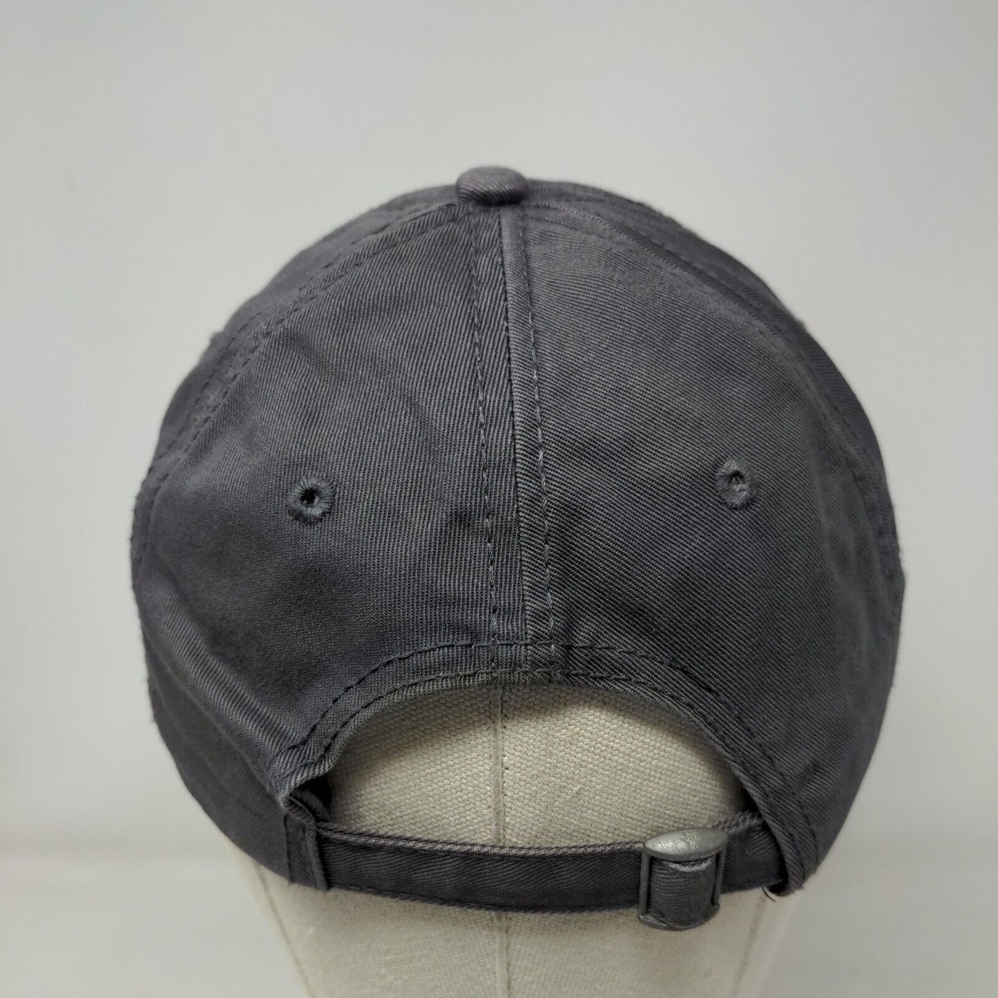Penguin Slideback Hat Gray One Size Adjustable Embroidered 6 Panel Munsingwear