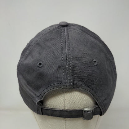 Penguin Slideback Hat Gray One Size Adjustable Embroidered 6 Panel Munsingwear