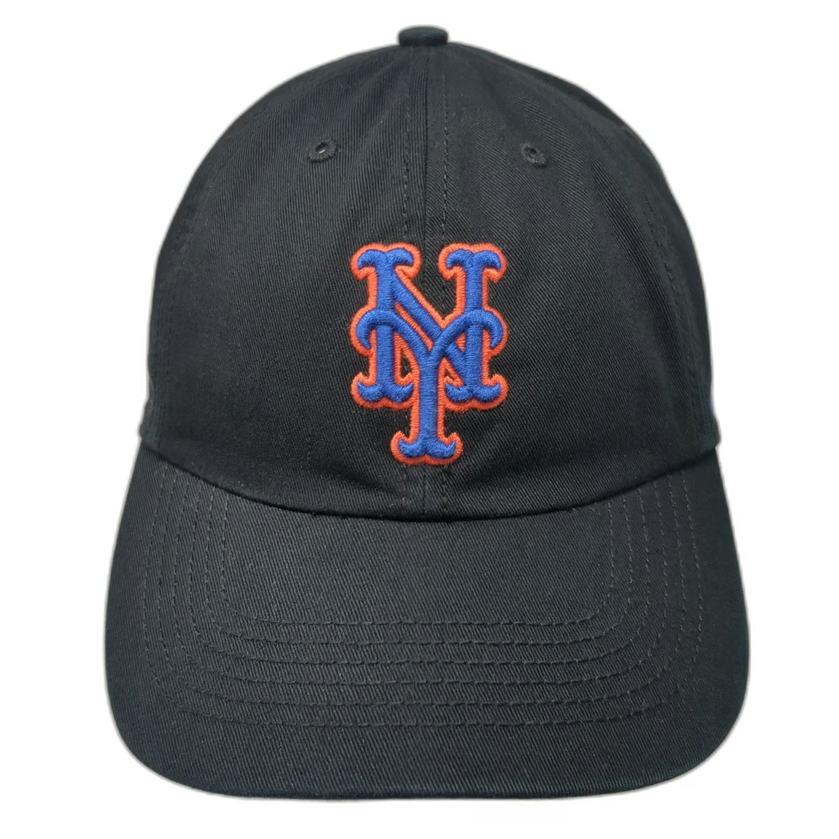 New York Mets MLB 47 Franchise Baseball Cap Black M Green Underbrim Recycled Hat