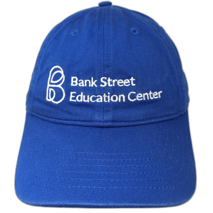 econscious Bank Street Education Center Baseball Cap Blue One Size Cotton Hat