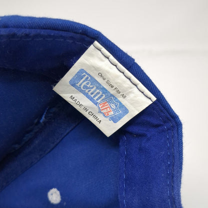 Dallas Cowboys NFL Logo 7 Snapback Blue Hat Embroidered Gray Underbrim Vintage