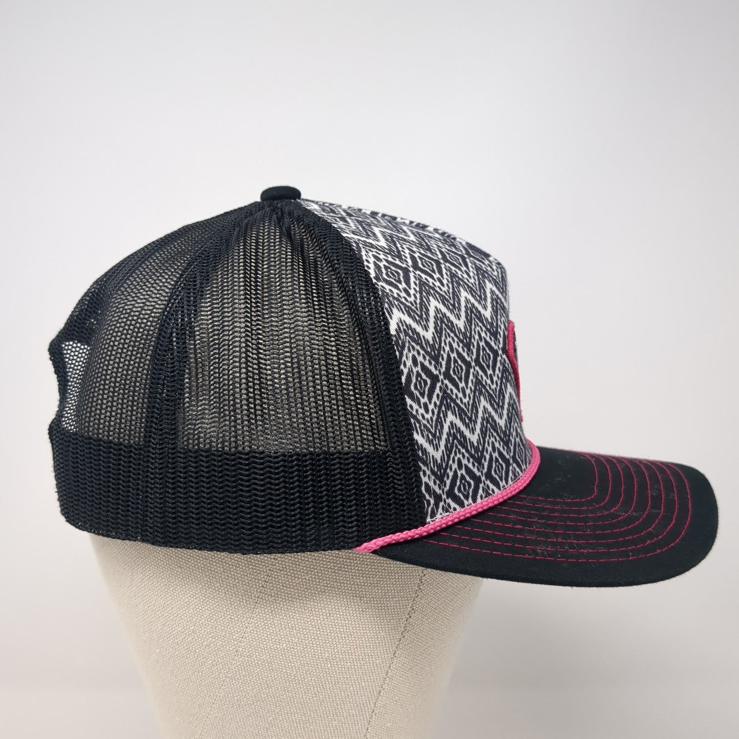 Rope Like A Car Trucker Hat Multicolor One Size Adjustable Mesh Back Rope Hooey