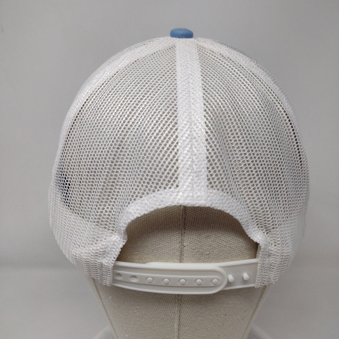 Zoa Snapback Mesh Back Trucker Hat Blue One Size Port Authority