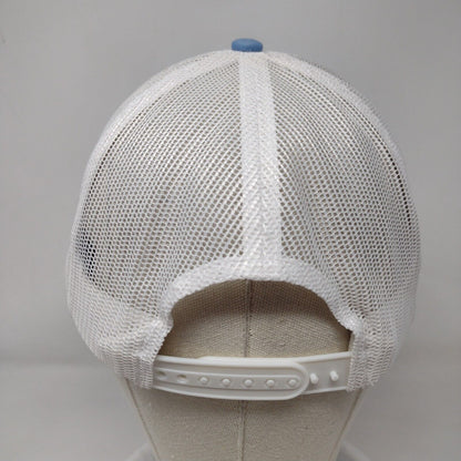 Zoa Snapback Mesh Back Trucker Hat Blue One Size Port Authority