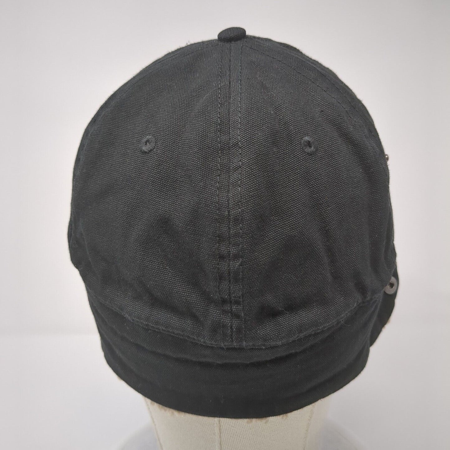 Levi's Leather Patch Fitted Trapper Hat Black S/M Ear Flap Sherpa