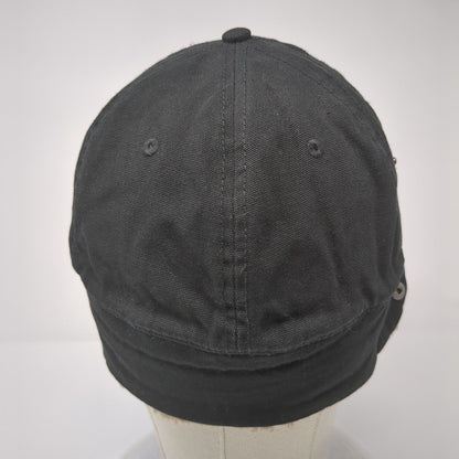 Levi's Leather Patch Fitted Trapper Hat Black S/M Ear Flap Sherpa