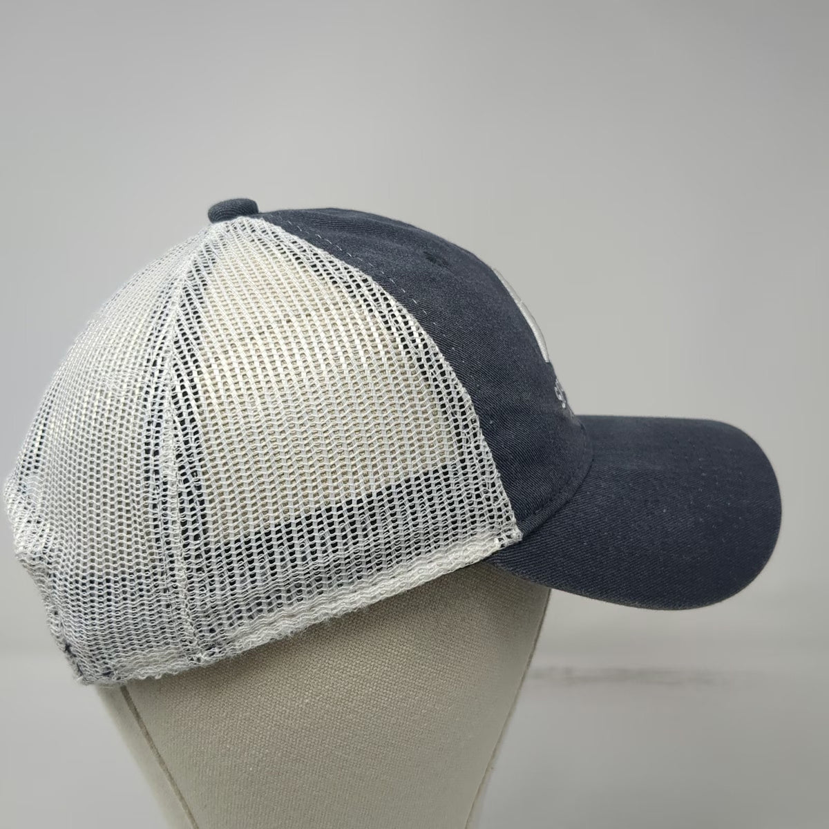 Outdoor Cap Sportsmen's Alliance Trucker Hat Blue White One Size Mesh Snapback