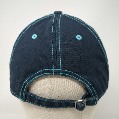 Prairie Mountain Blue One Size Baseball Cap Hat Mount Vernon Contrast Stitch