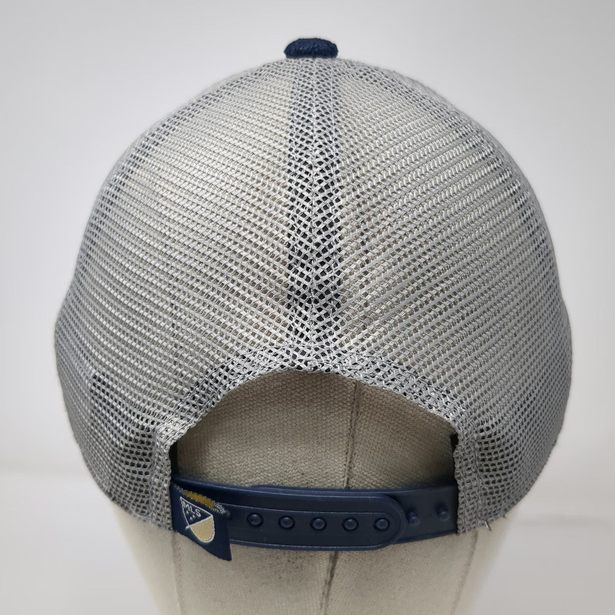 New Era Philadelphia Union MLS Blue Trucker Hat One Size Mesh Snapback 9TWENTY