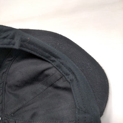 Letter C Snapback Hat Black M/L Adjustable Solid Vent Holes Cash & Co