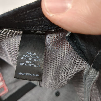 JTS Johnson Thermal Systems Snapback Trucker Hat Black OSFA Mesh Back Richardson