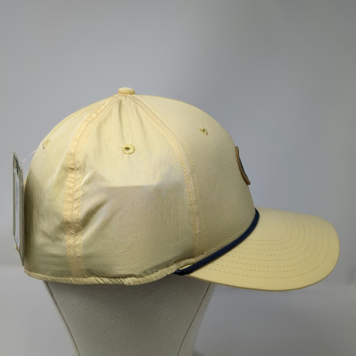 American Needle Masters Baseball Cap Yellow One Size Blue Rope 1934 Collection