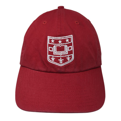 Olin Business School Slideback Hat Red One Size Adjustable Embroidered '47