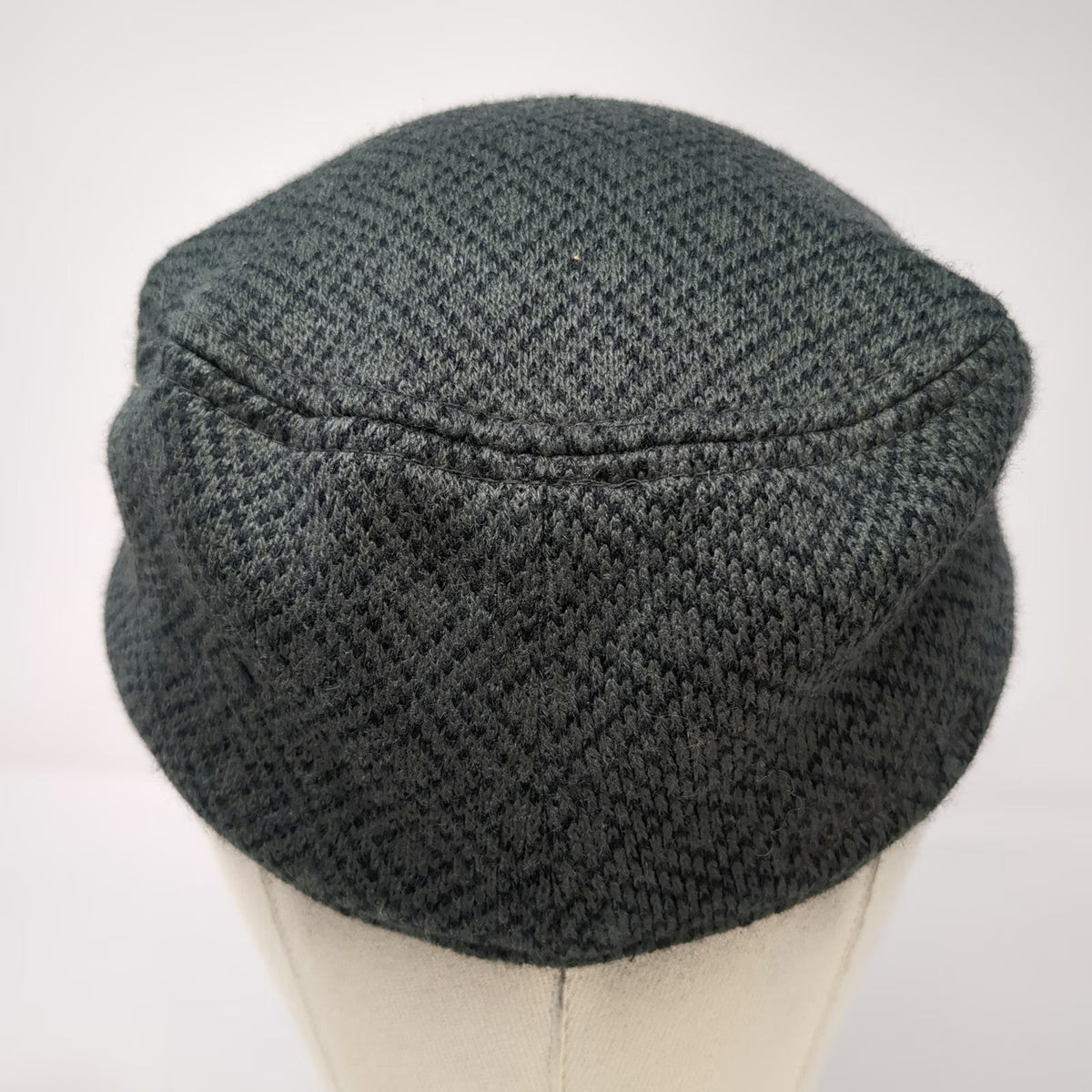 Adidas Army Cap Gray M Knit Trefoil Logo Elastic Sweatband Flex Fitted Hat