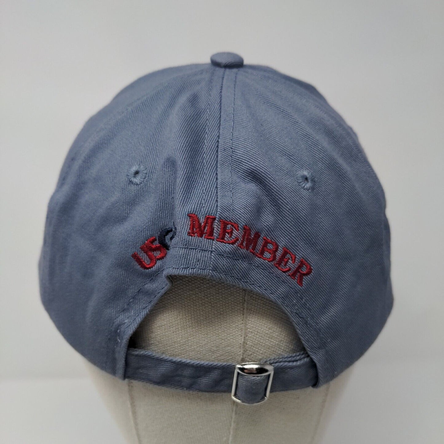 US Open Pebble Beach 2010 Slideback Hat Blue One Size Adjustable USGA Member