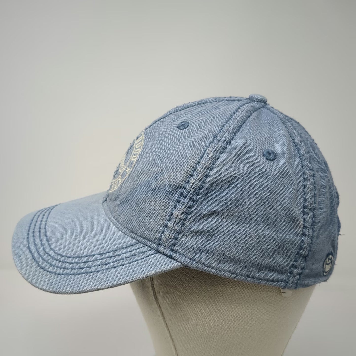 Life is Good Baseball Cap Blue One Size Gotta Run Shoe Embroidered Cotton Hat