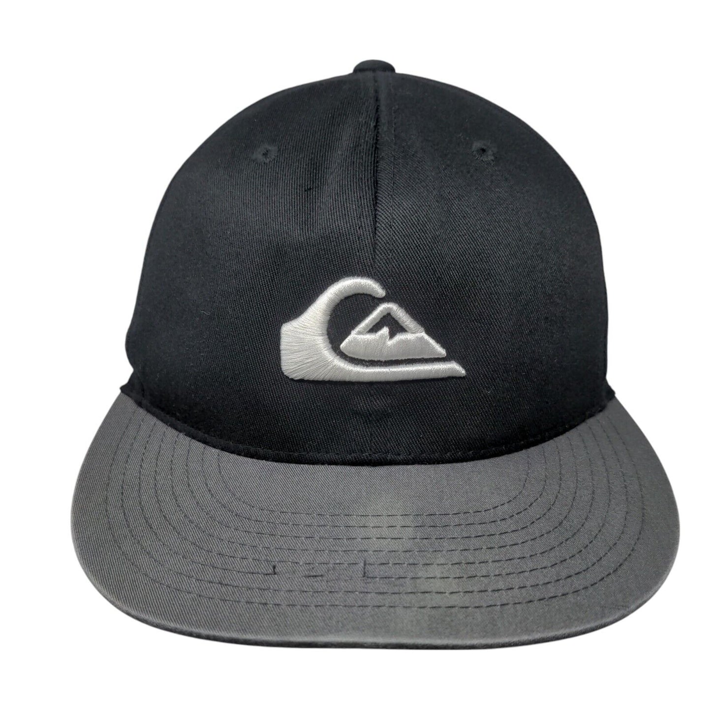 Quiksliver Fitted Hat Black Large/XL Embroidered Flexfit Colorblock