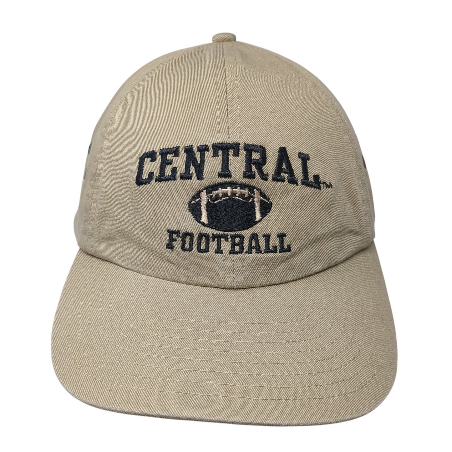 Central Football Mules Baseball Cap Brown One Size Adjustable 6 Panel The Game