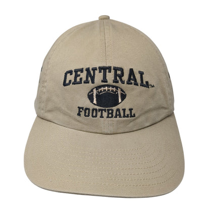 Central Football Mules Baseball Cap Brown One Size Adjustable 6 Panel The Game