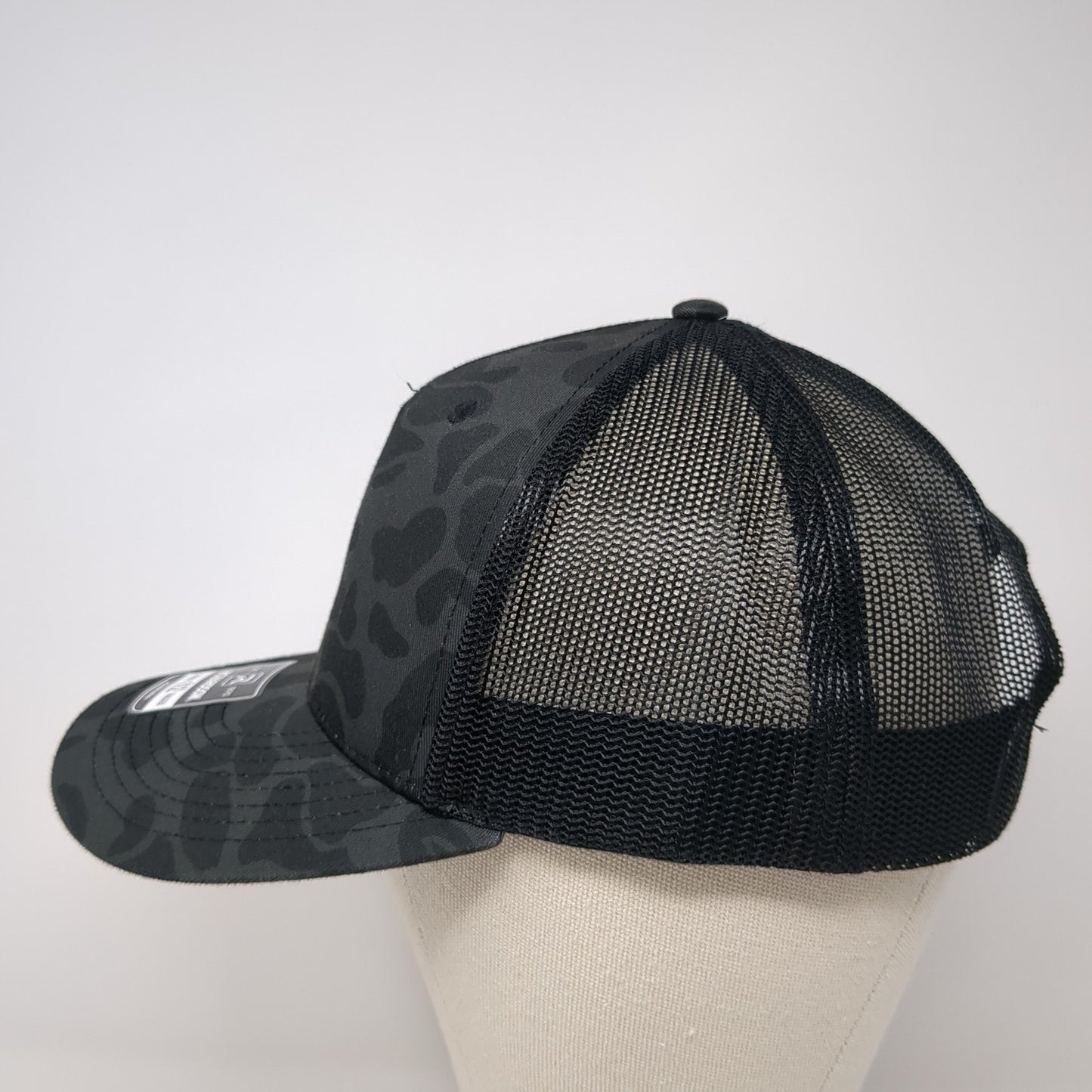 Idaho State Map Snapback Trucker Hat Multi One Size Camo Mesh Back