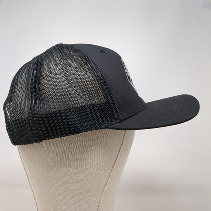 Open Jar Concepts Snapback Trucker Hat Black OSFA 6 Panel Mesh Back Richardson