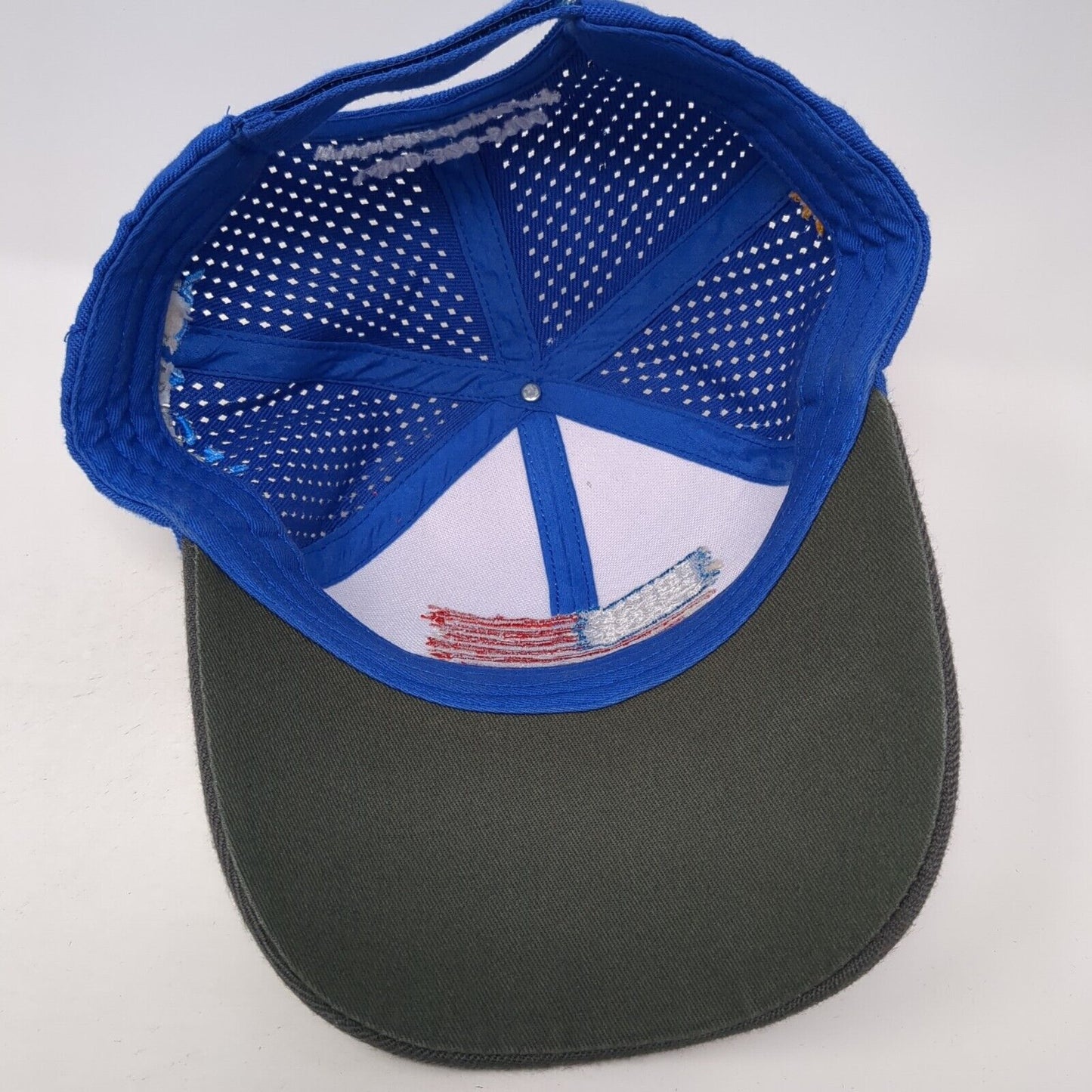 USA Flag ShadePro Strapback Hat Multi One Size RV Awnings Laser Cut