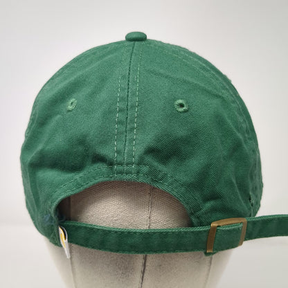 Life is Good Baseball Cap Green One Size Bicycle Logo Adjustable Slideback Hat