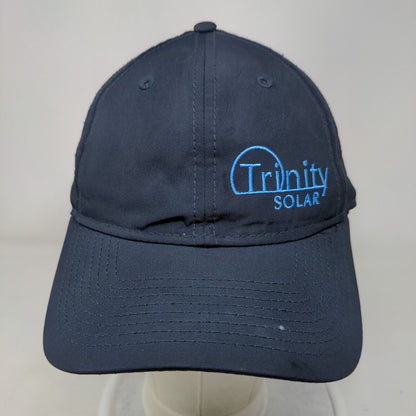 Trinity Solar Strapback Hat Blue OSFM Embroidered Laser Cut New Era