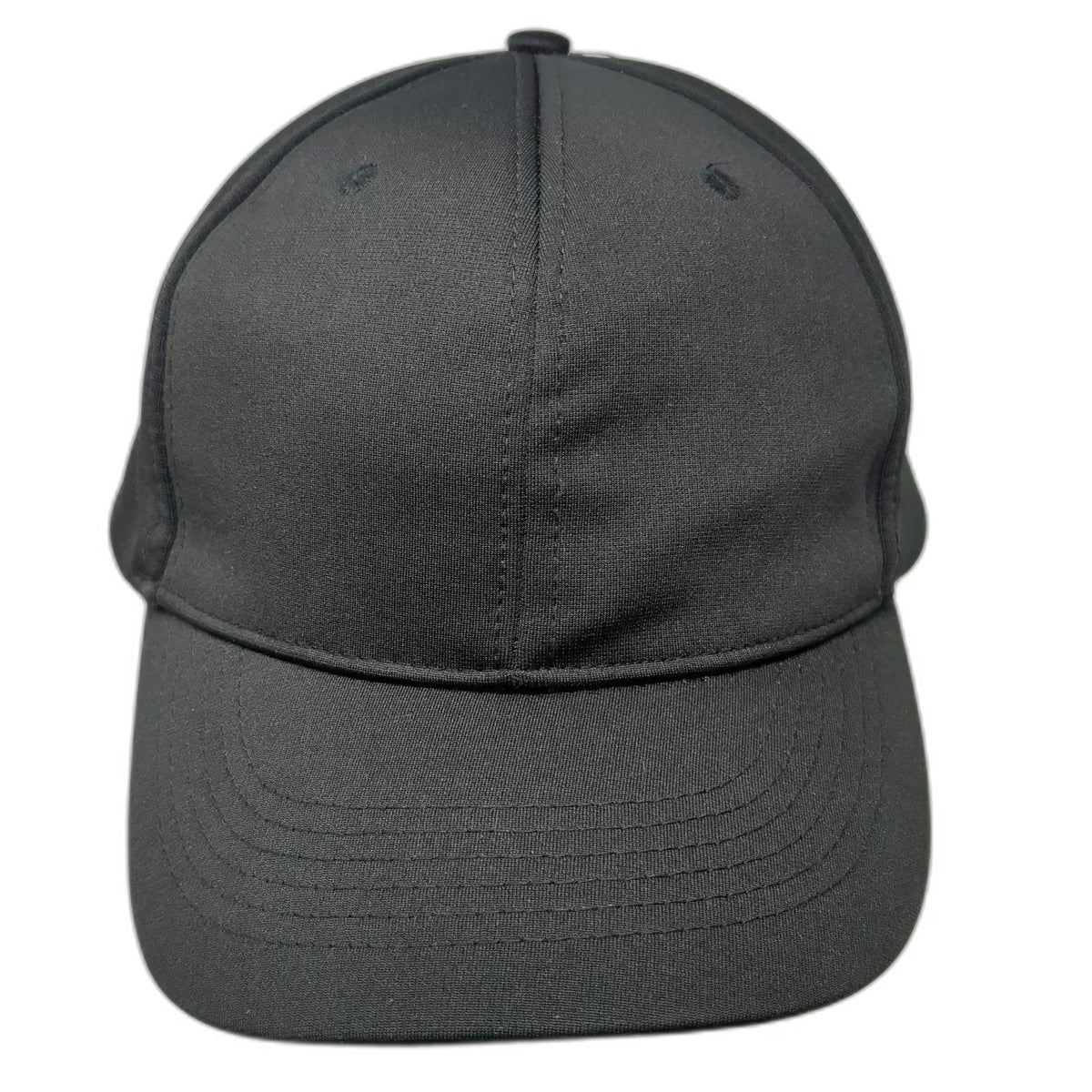 Smitty Baseball Cap Black L Fitted Curved Brim Flexfit Solid Blank Plain Hat