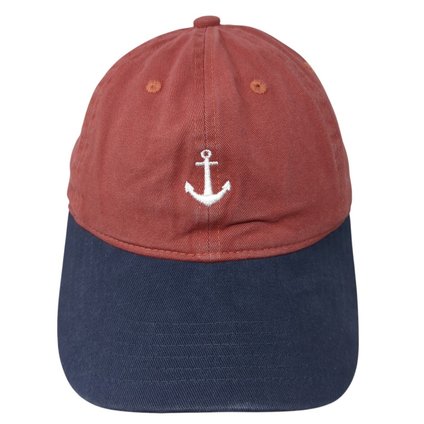 Anchor Slideback Hat Multicolor One Size Adjustable Embroidered Vented Holes