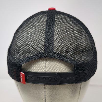 Hoyt Archery Red Black White One Size Trucker Hat Patch Snapback Hunting Gear