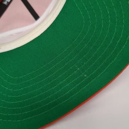New Era 5 Panel Orange One Size Hooters Racing NASCAR #9 Rope Snapback Green Hat