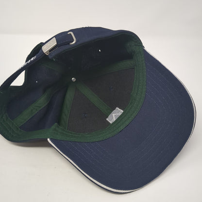 Amherst Slideback Hat Blue One Size Adjustable Embroidered 6 Panel