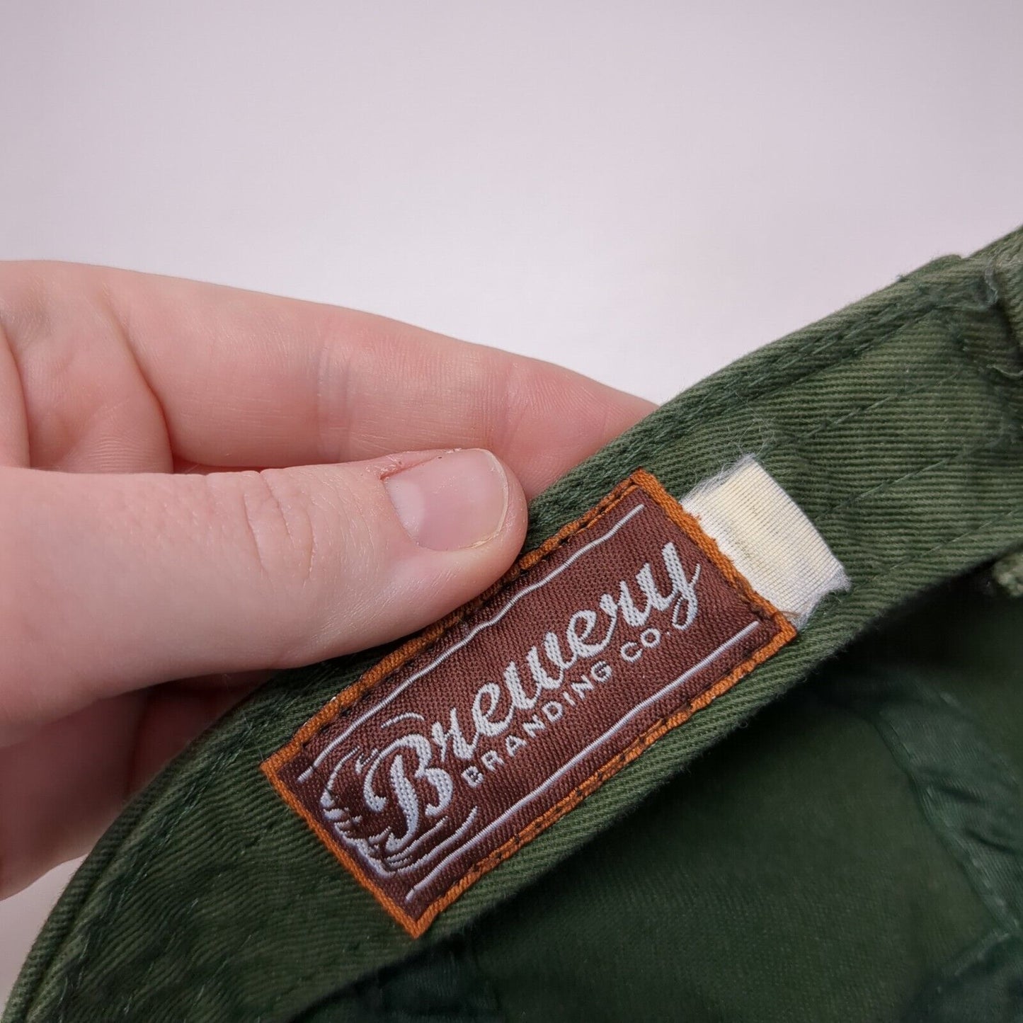 Caldero Ashland Oregon Cadet Army Cap Green OS Adjustable Embroidered Brewery