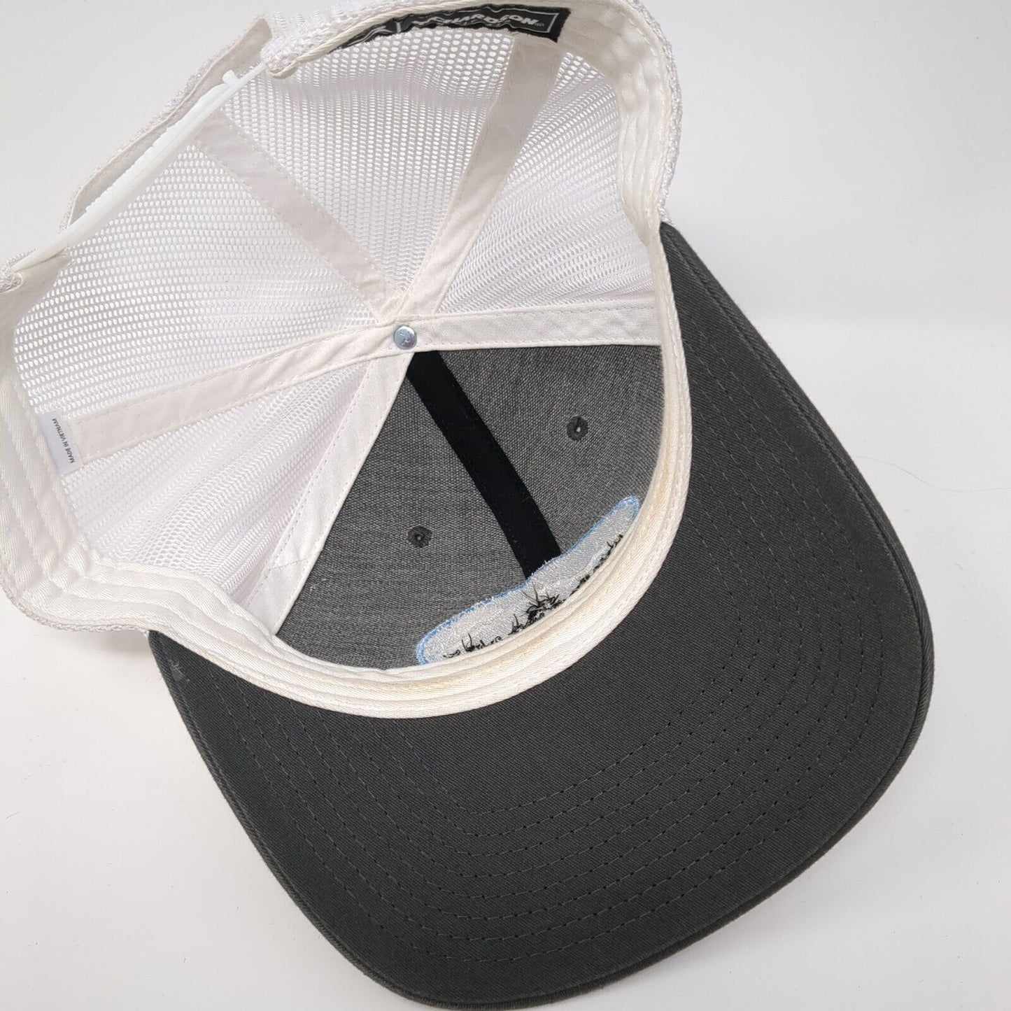 The Switchback Snapback Trucker Hat Gray OS Adjustable Mesh Back Richardson