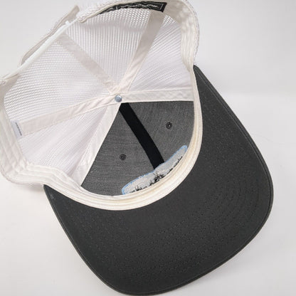 The Switchback Snapback Trucker Hat Gray OS Adjustable Mesh Back Richardson