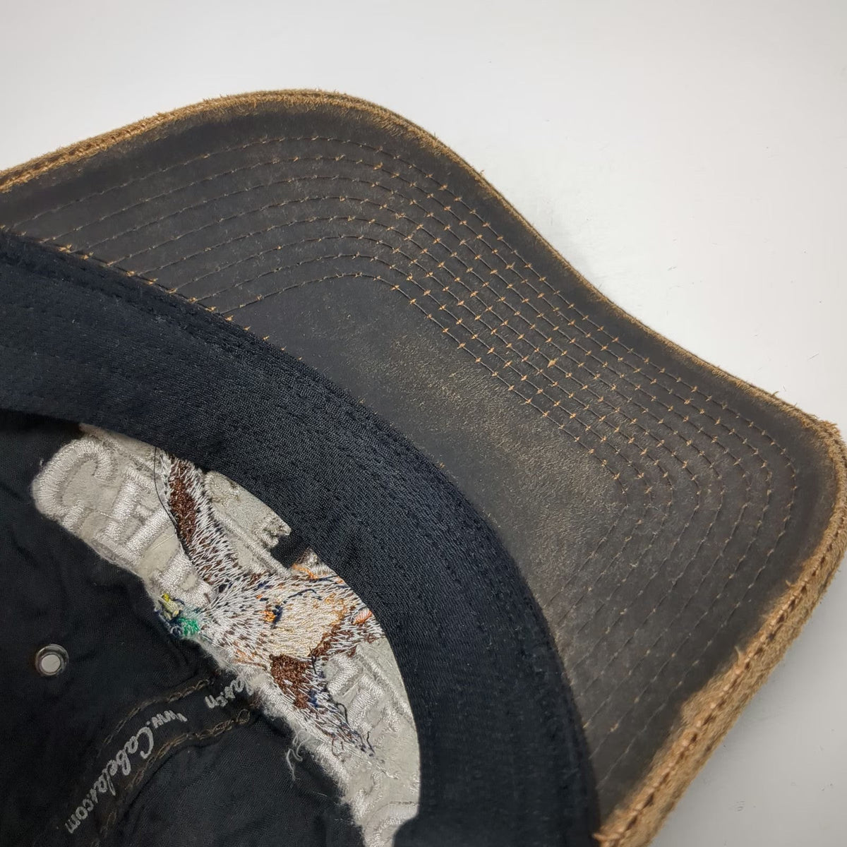 Cabela's Brown One Size Baseball Cap Mallard Duck Legendary Outfitter Hat