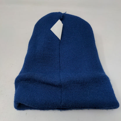 BDa Men's Knit Beanie Hat Cap NFL Indianapolis Colts Logo Blue White