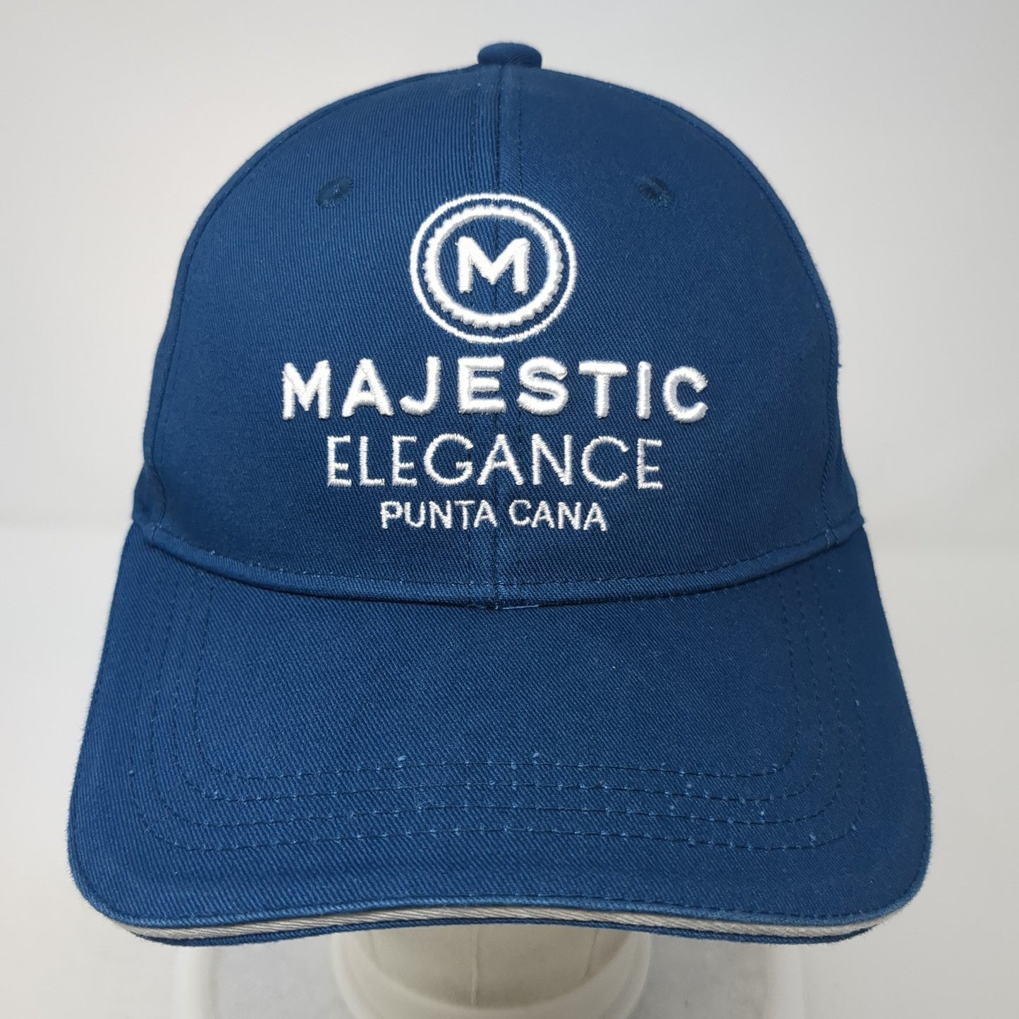 Majestic Elegance Punta Cana Slideback Hat Blue One Size Adjustable