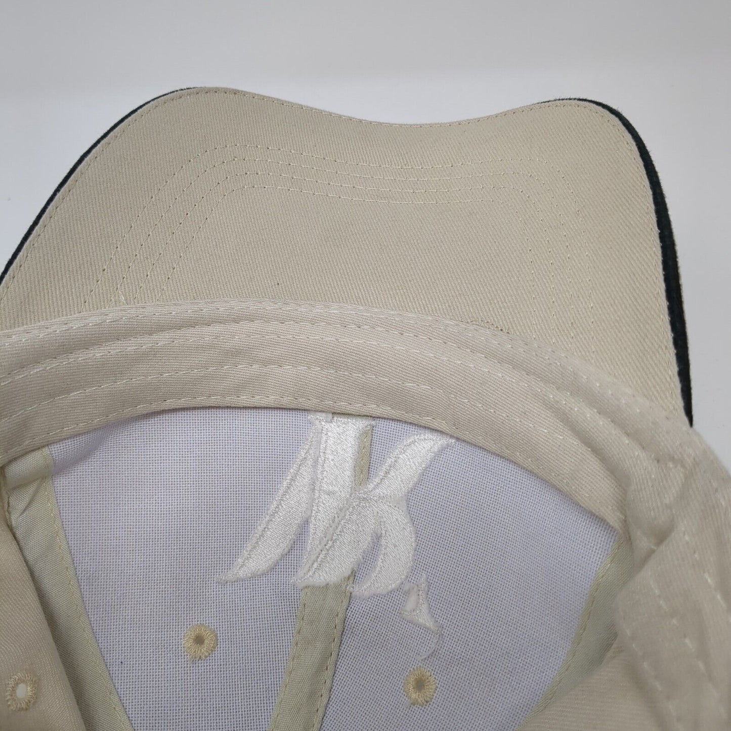 R|W Investment Management Strapback Hat Tan OS Adjustable Embroidered Hit Wear