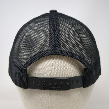 Richardson 112 Trucker Hat Black One Size Voodoo Ranger Beer Patch Mesh Back
