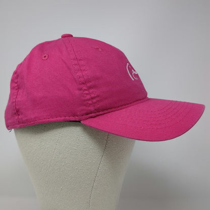 Ducks Unlimited Baseball Cap Pink One Size Embroidered Logo Strapback Hat