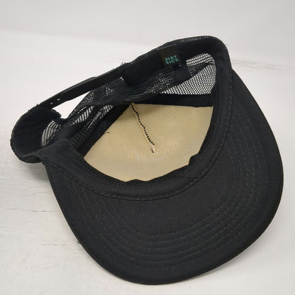 District Trucker Hat Black One Size Snapback Barbarian Brewing Wolf Brewery Logo