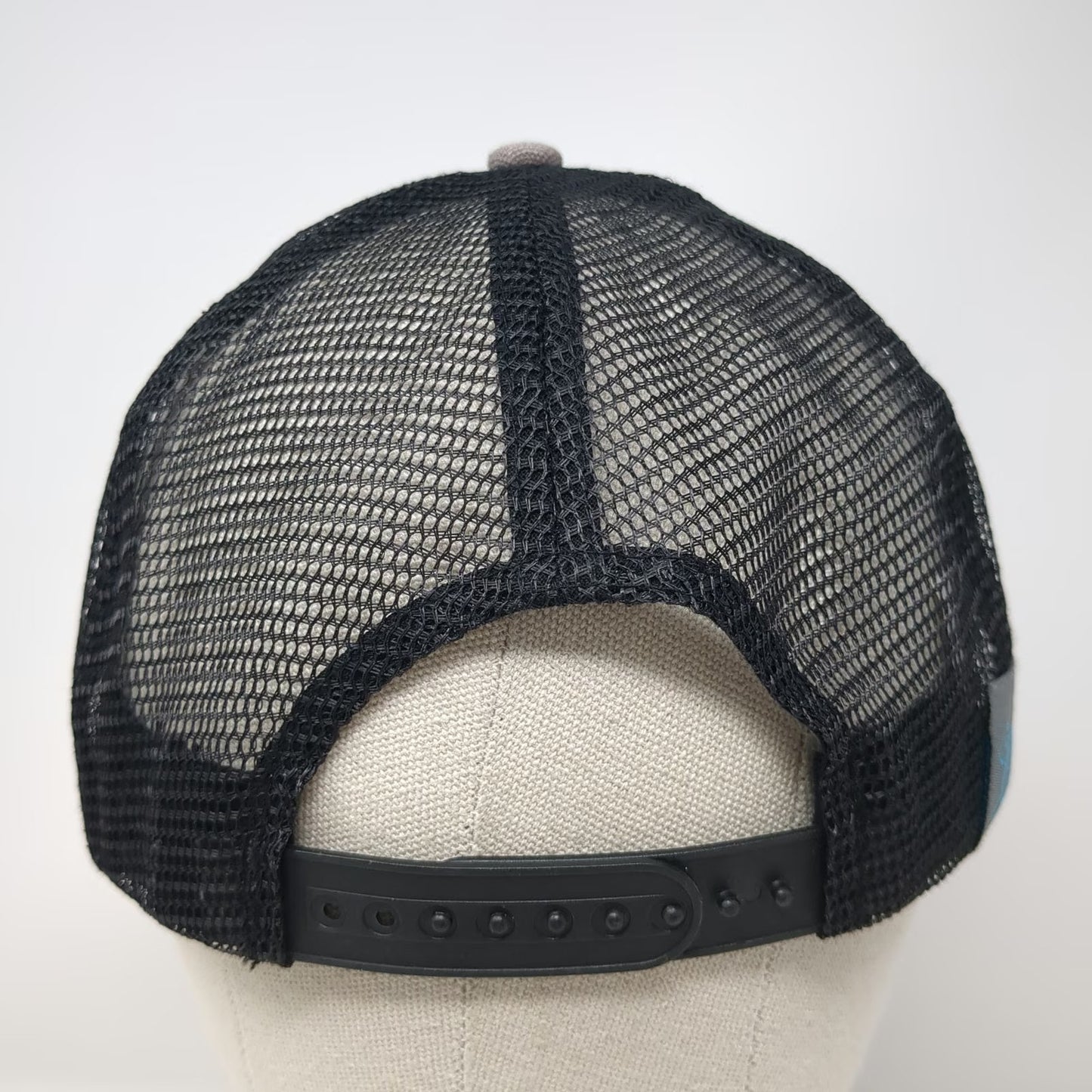 MTN Ranks Storm Cycles Park City UT Trucker Hat Gray OS Mesh Snapback Bicycle