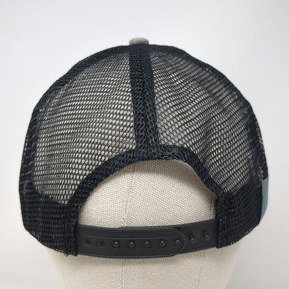 MTN Ranks Storm Cycles Park City UT Trucker Hat Gray OS Mesh Snapback Bicycle