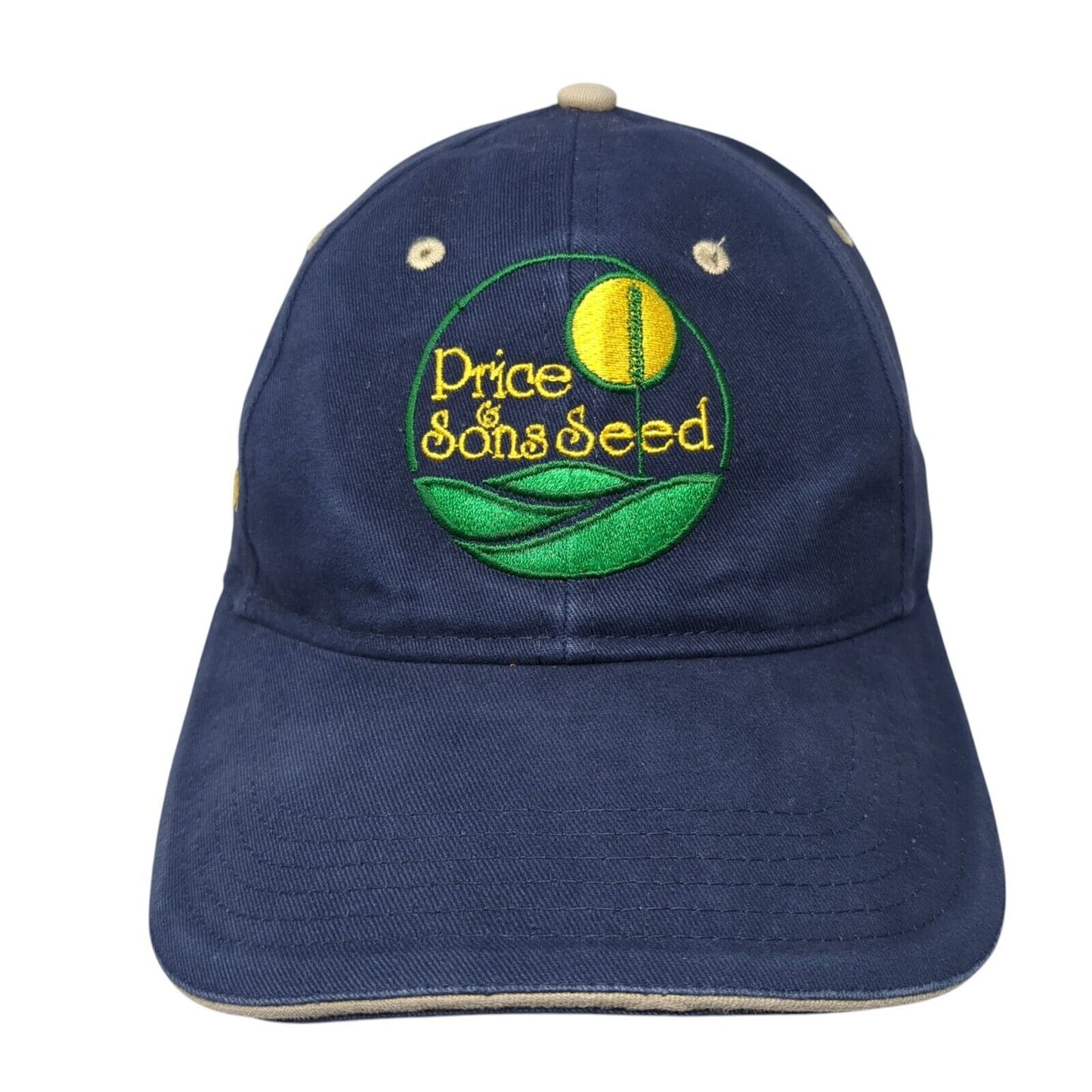 Price & Sons Seed Strapback Hat Blue One Size Let Us Help You Grow Otto