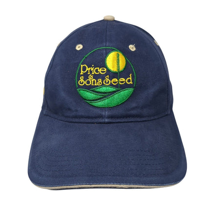 Price & Sons Seed Strapback Hat Blue One Size Let Us Help You Grow Otto