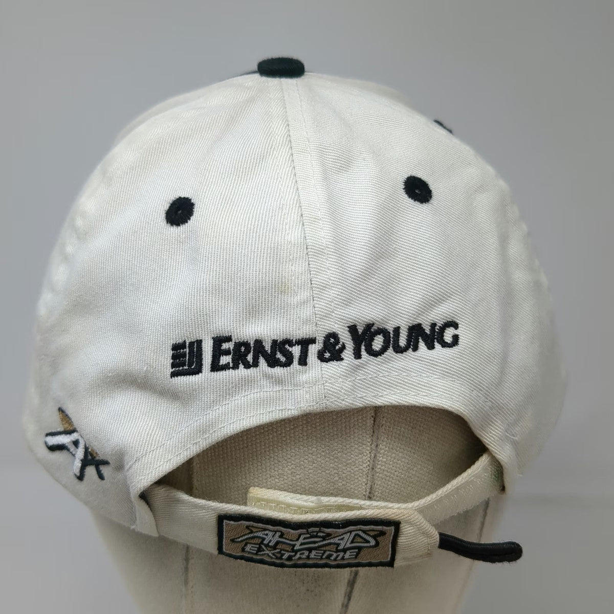 Ahead Baseball Cap Black One Size PGA Metropolitan Junior Tour Golf Hat Ernst