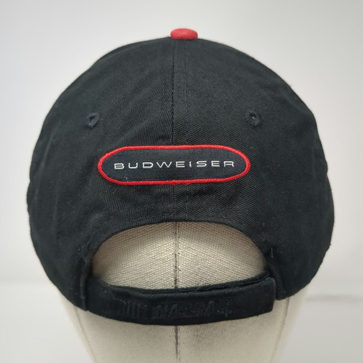 Winners Circle Baseball Cap Black One Size Budweiser Racing 8 Signature Hat